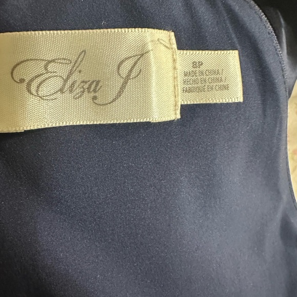 Eliza J Nordstrom brand cocktail navy size 8 petite - Picture 7 of 9